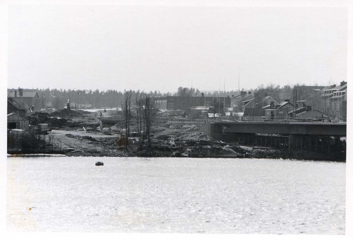 Kyrkbrobygget 12 maj 1974