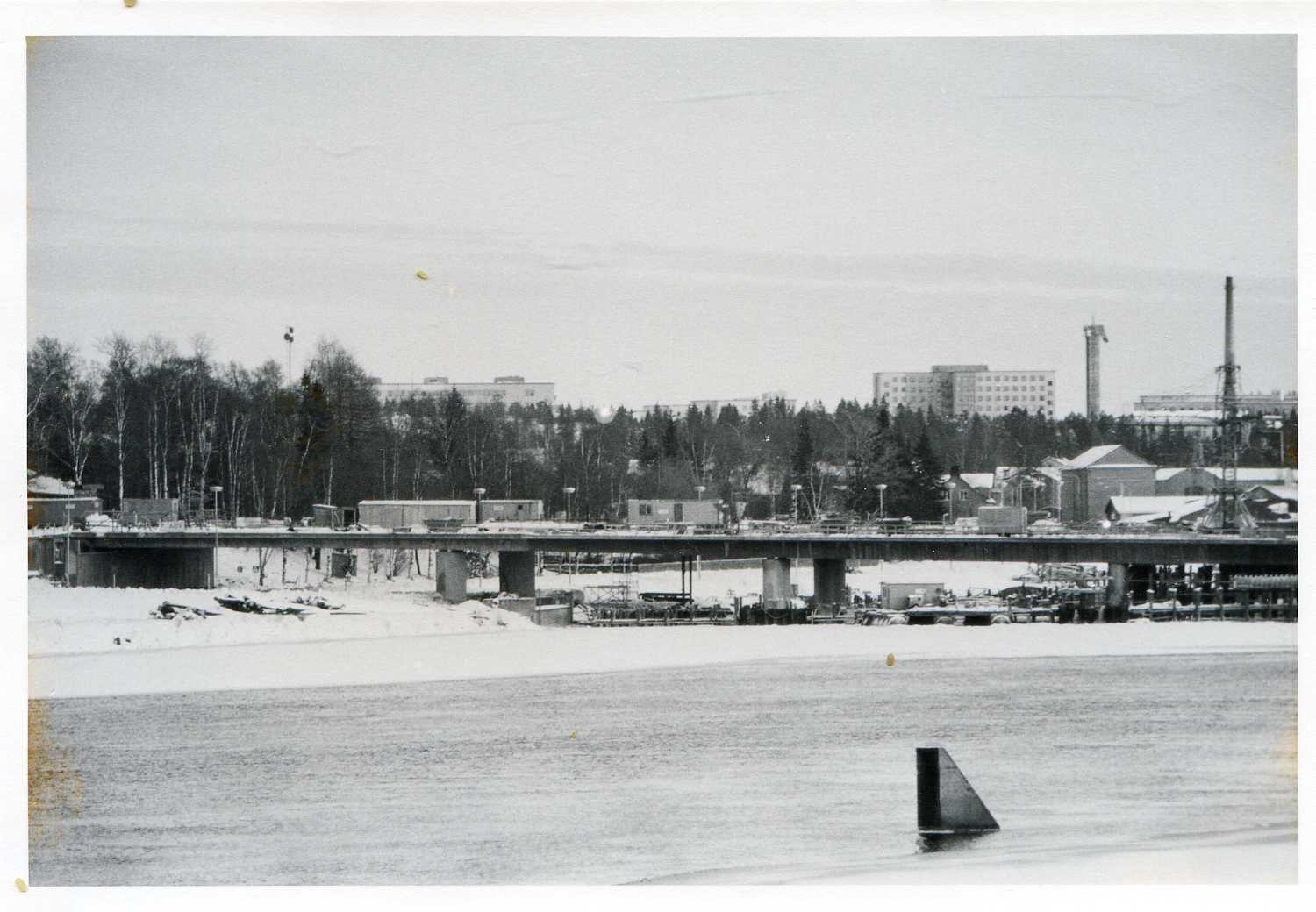 Kyrkbrobygget dec 1974