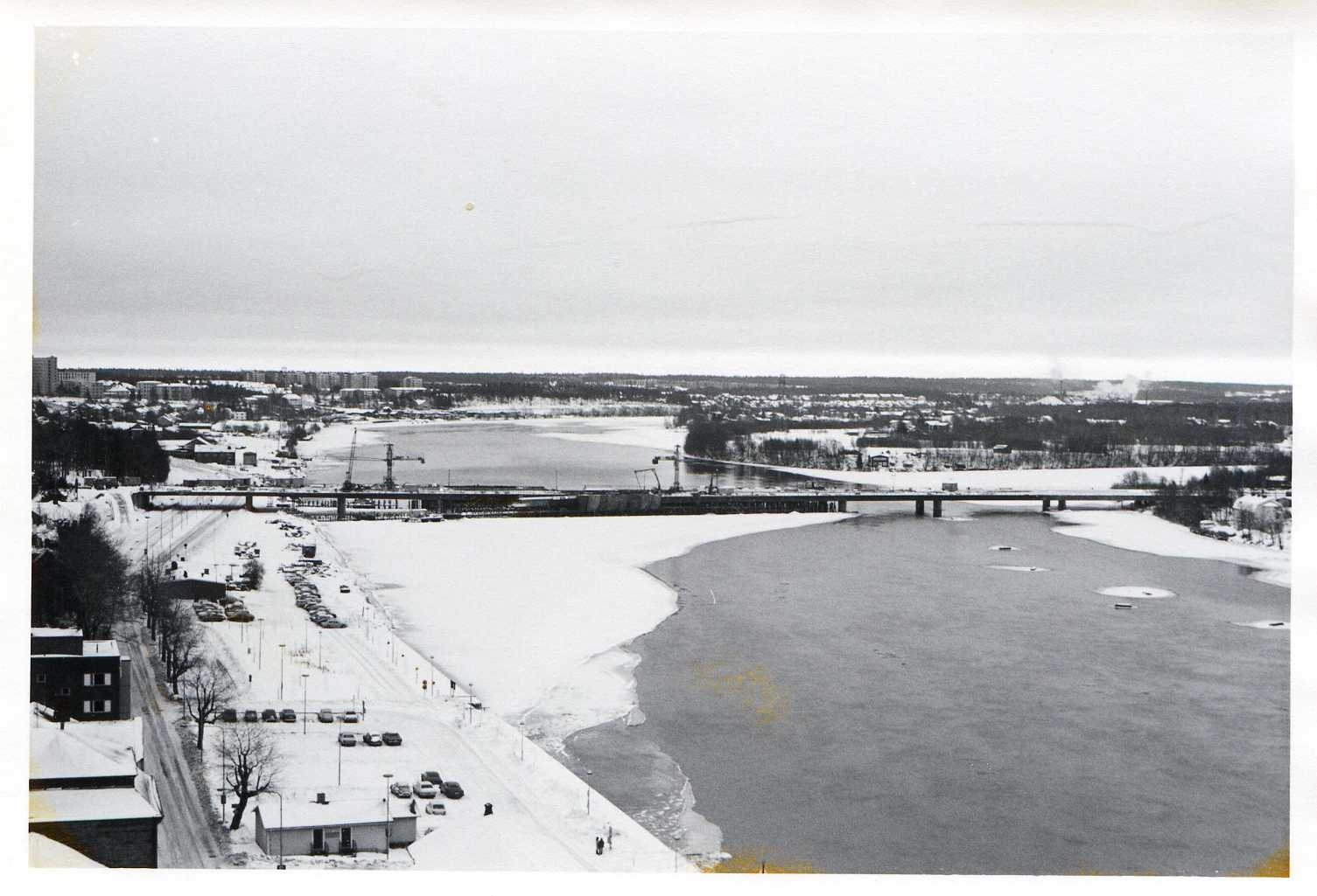 Kyrkbrobygget dec 1974