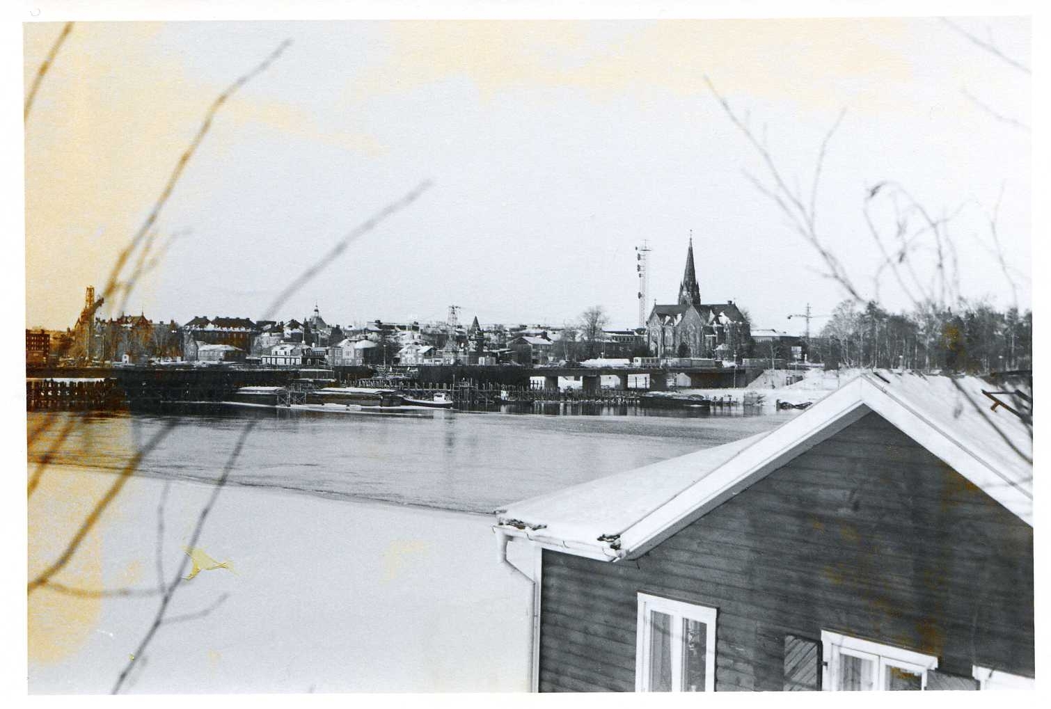 Kyrkbrobygget dec 1974