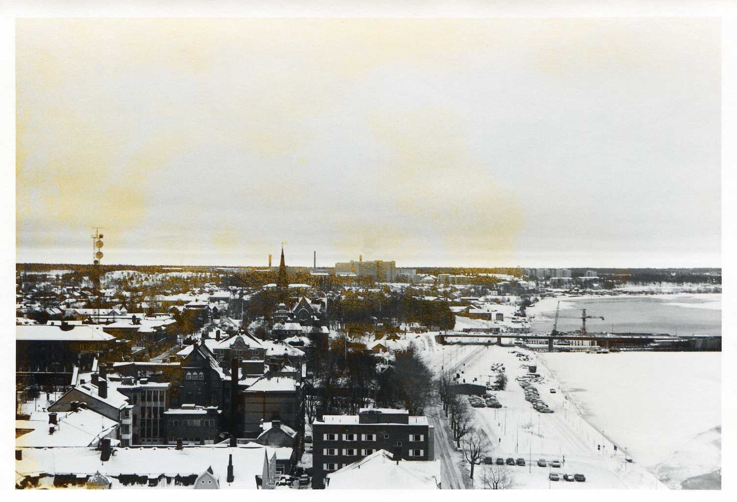 Kyrkbrobygget dec 1974