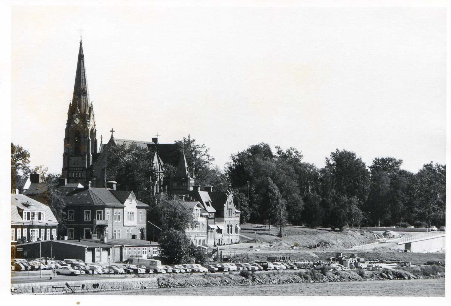 Kyrkbrobygget juni 1974