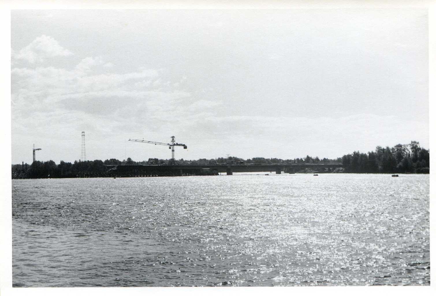 Kyrkbrobygget juni 1974