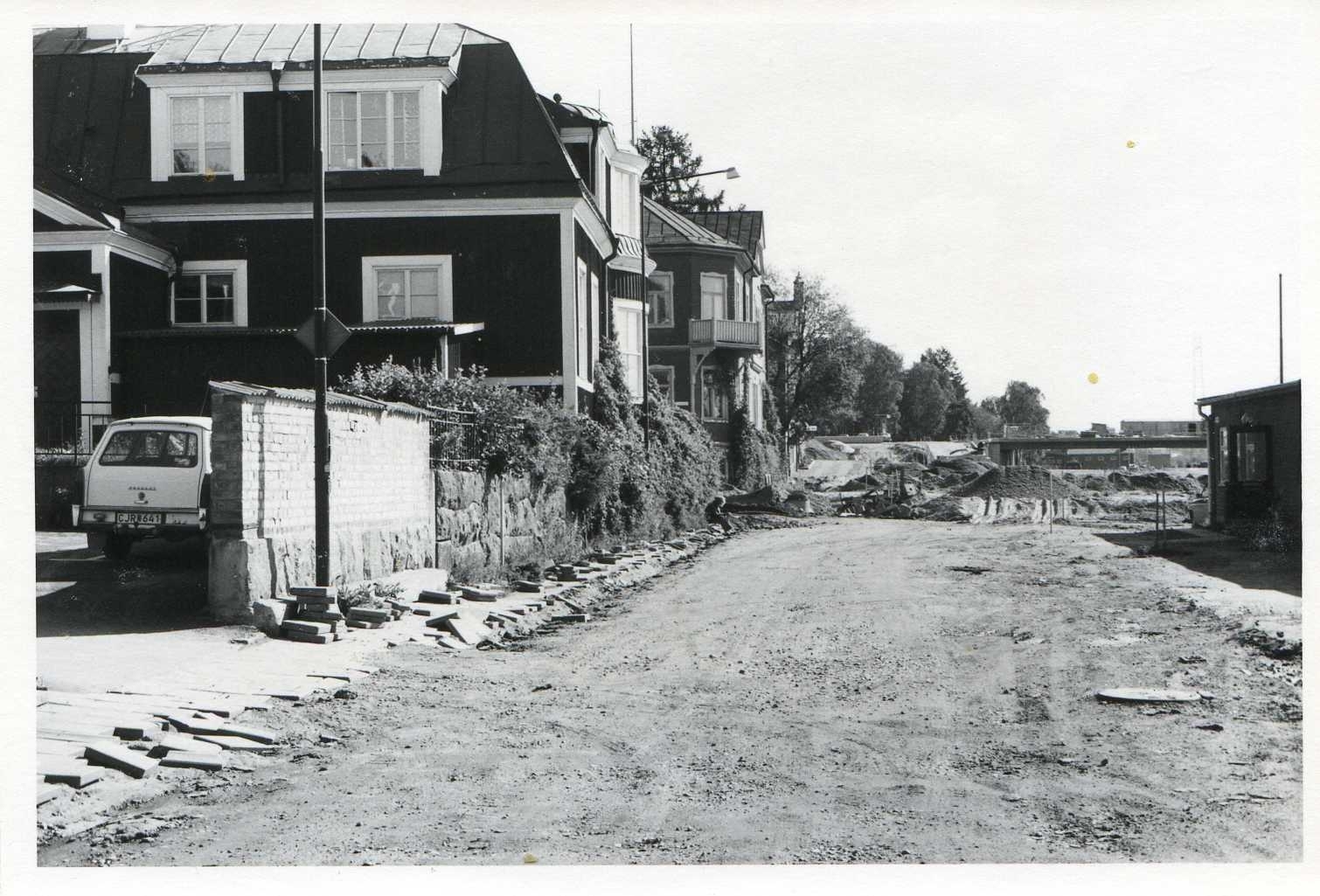 Kyrkbrobygget juni 1974
