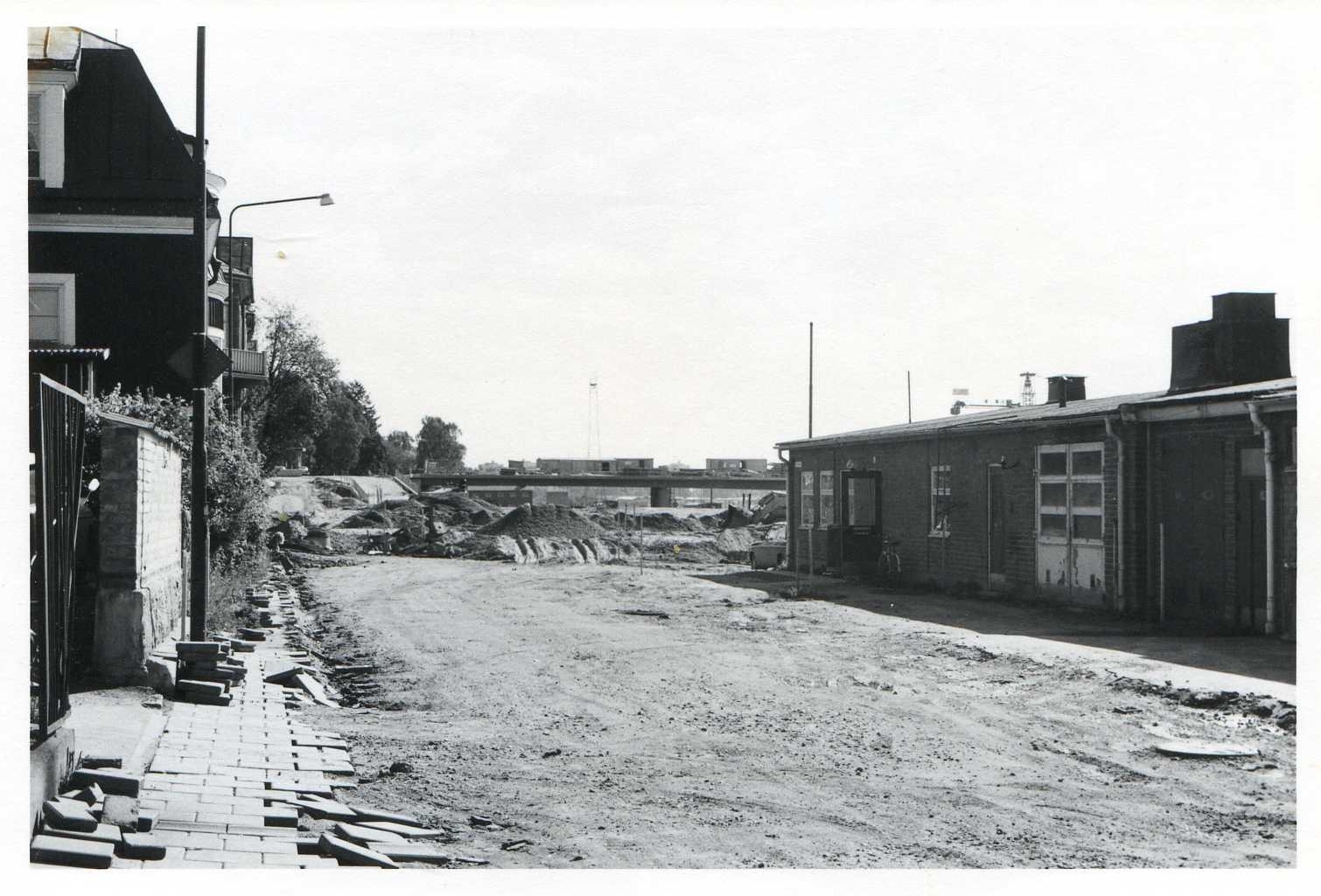 Kyrkbrobygget juni 1974