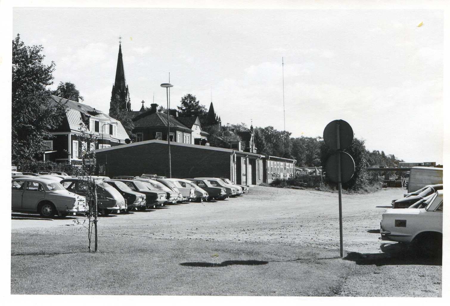 Kyrkbrobygget juni 1974