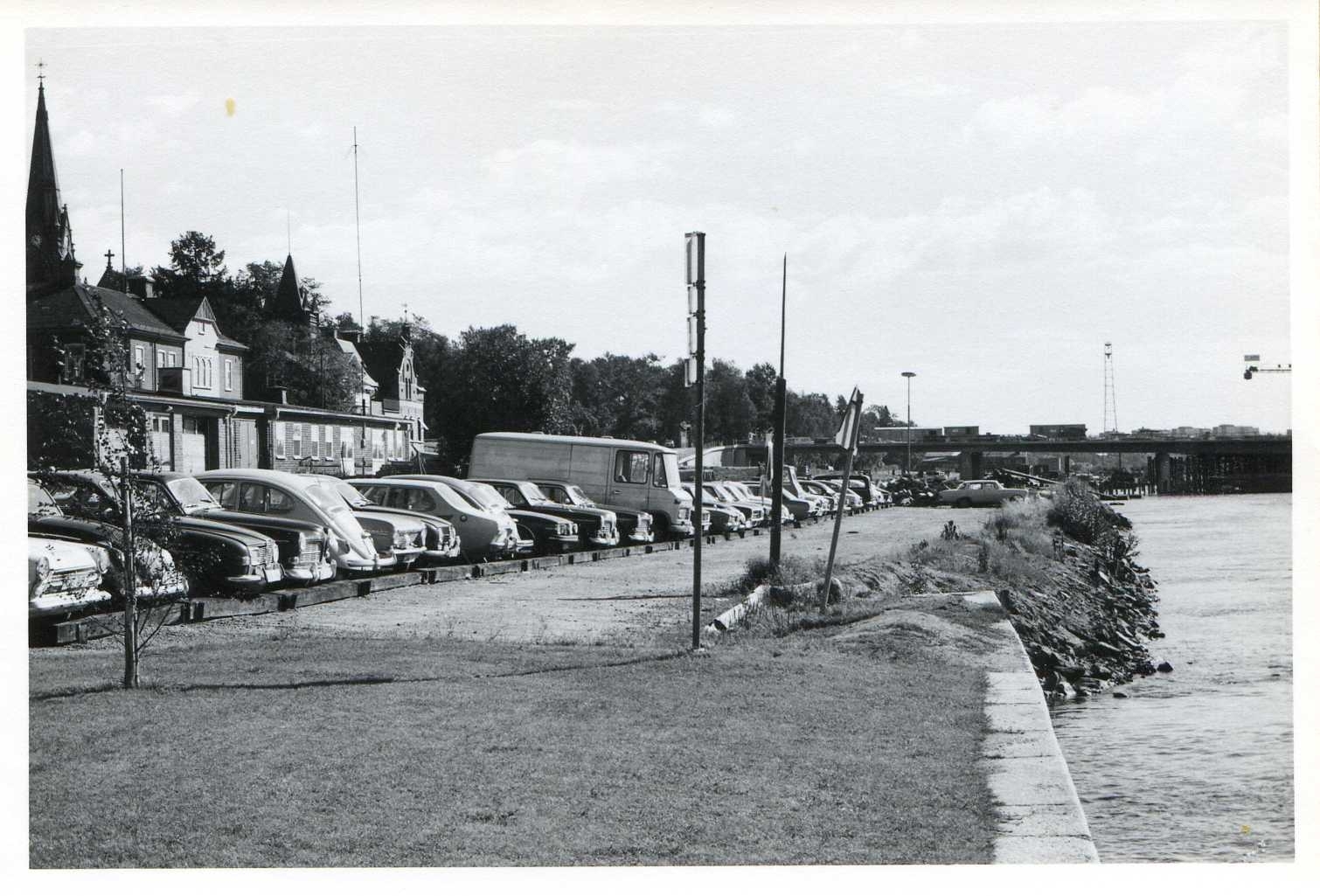 Kyrkbrobygget juni 1974