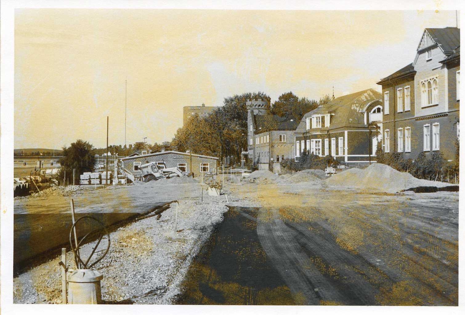 Kyrkbrobygget juni 1974