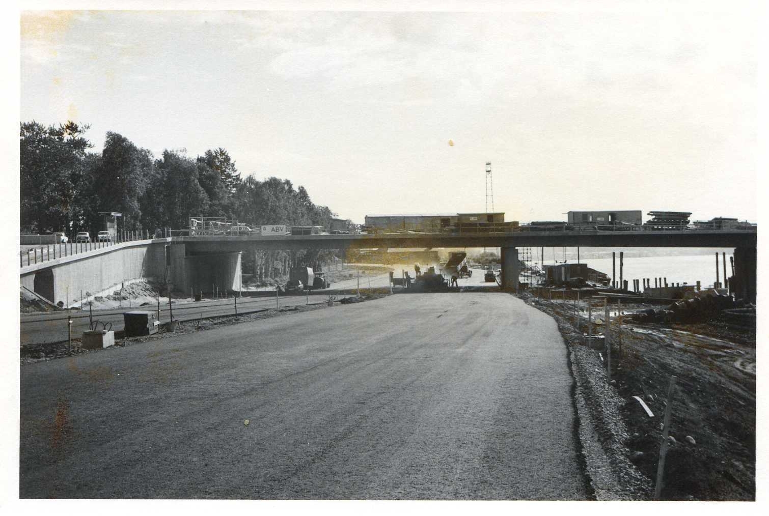 Kyrkbrobygget juni 1974