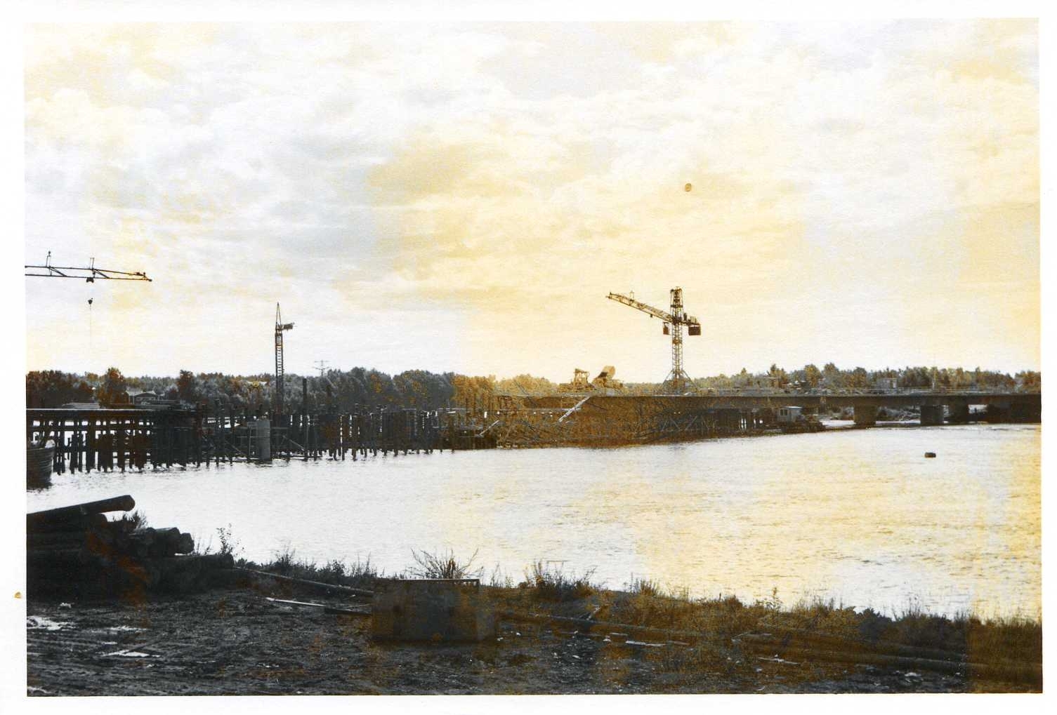 Kyrkbrobygget juni 1974