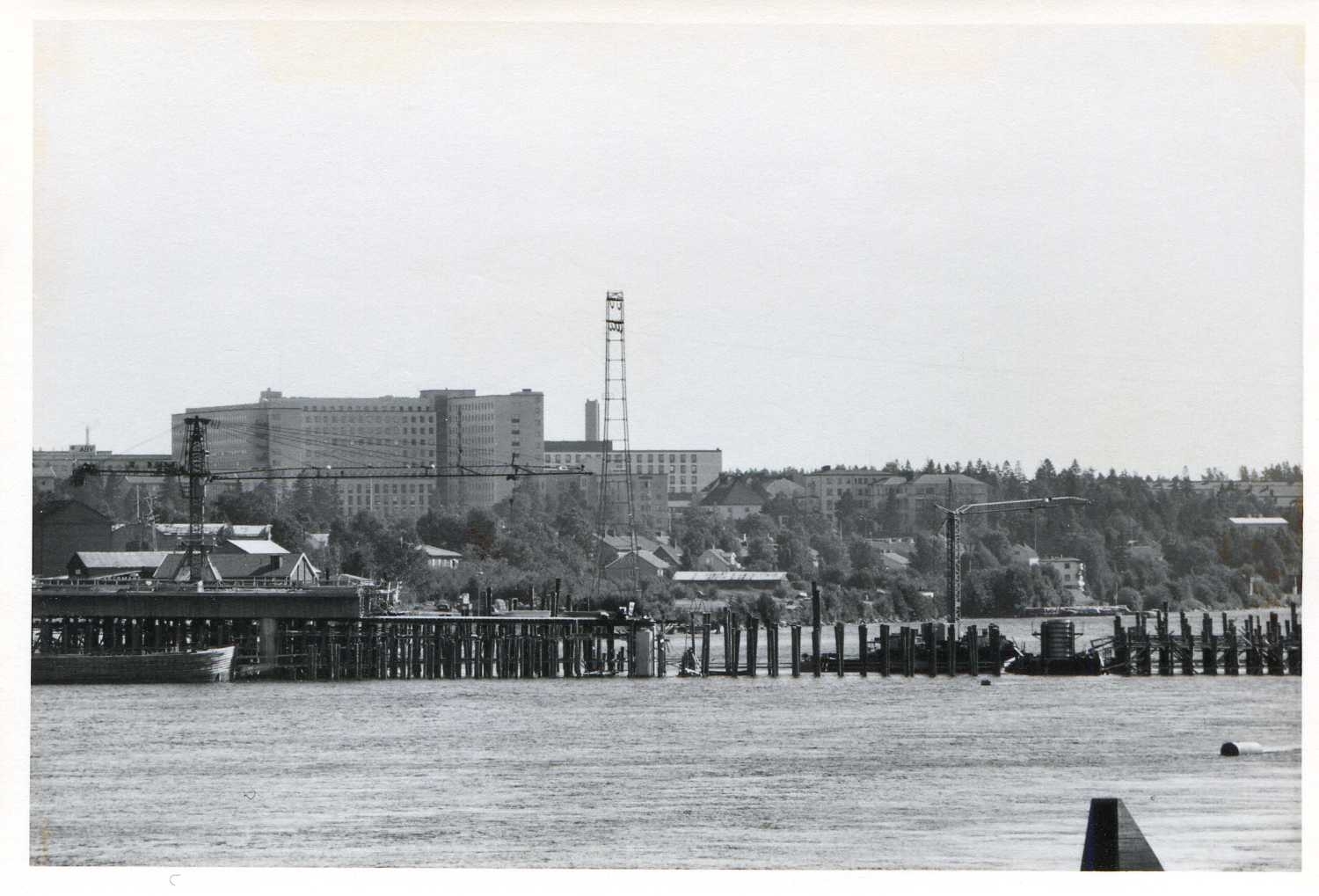 Kyrkbrobygget juni 1974
