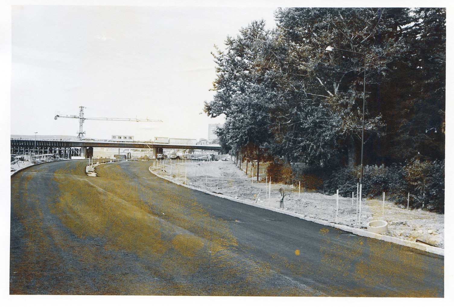 Kyrkbrobygget juni 1974