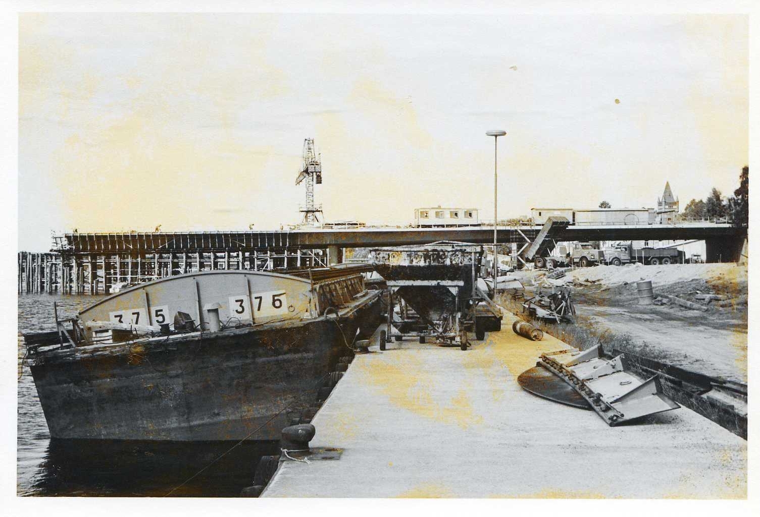 Kyrkbrobygget juni 1974