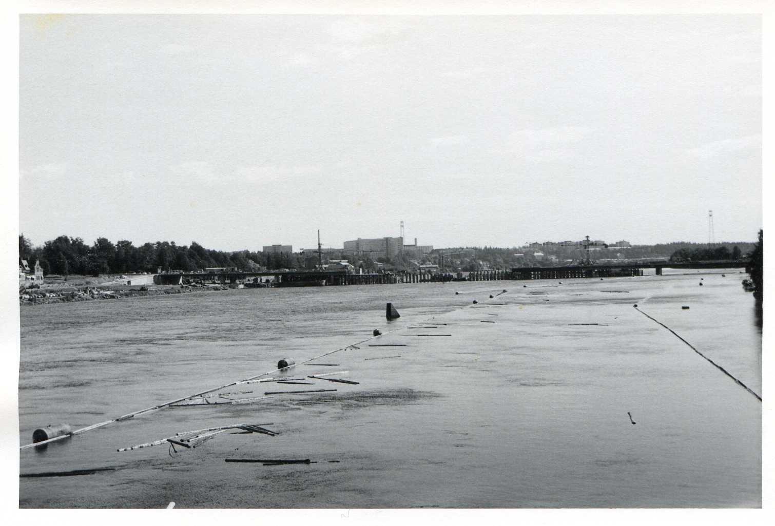 Kyrkbrobygget juni 1974