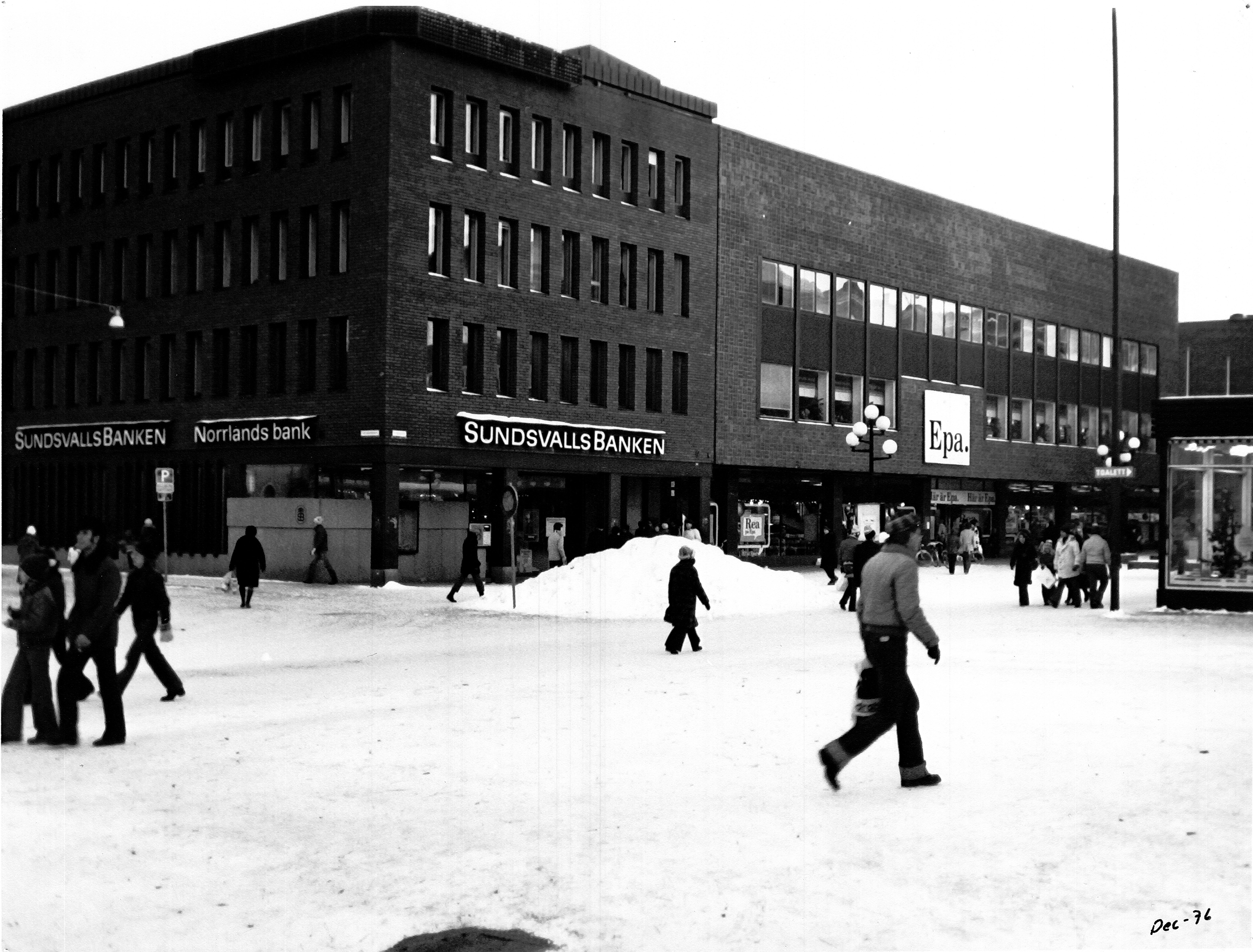 Rådhustorget dec 1976