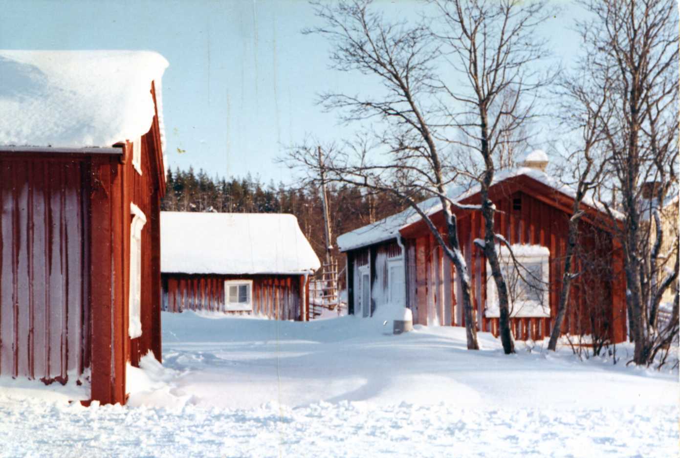 Brännlands värdshus soldattorp vinter