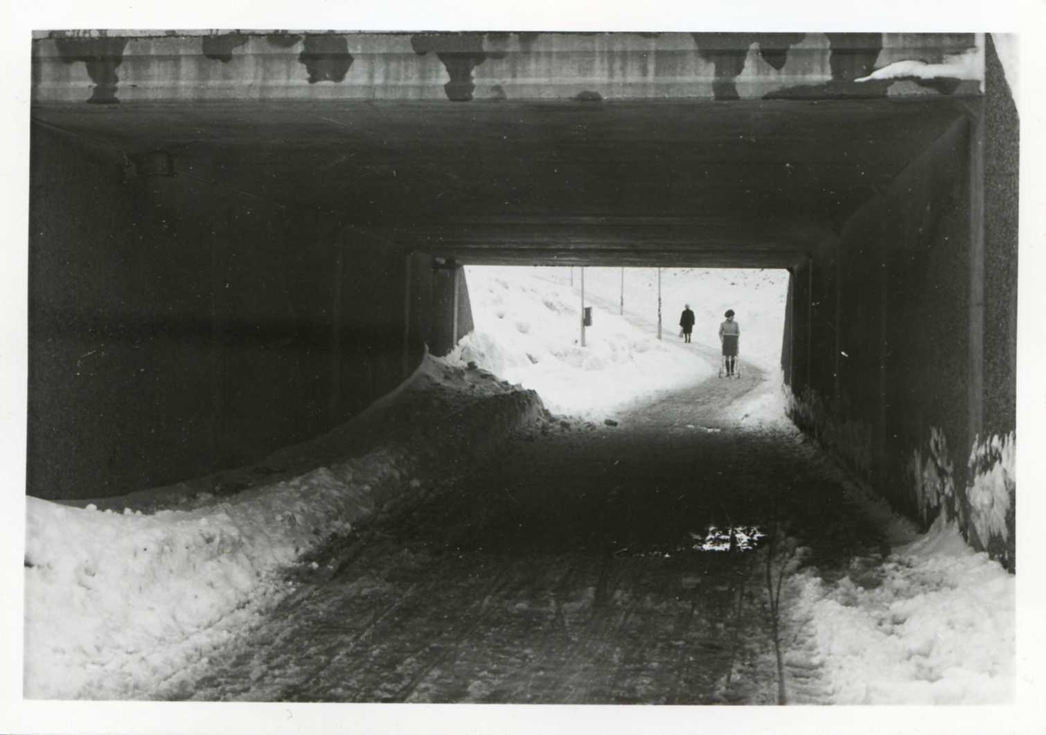 Gångväg mot Mariehem