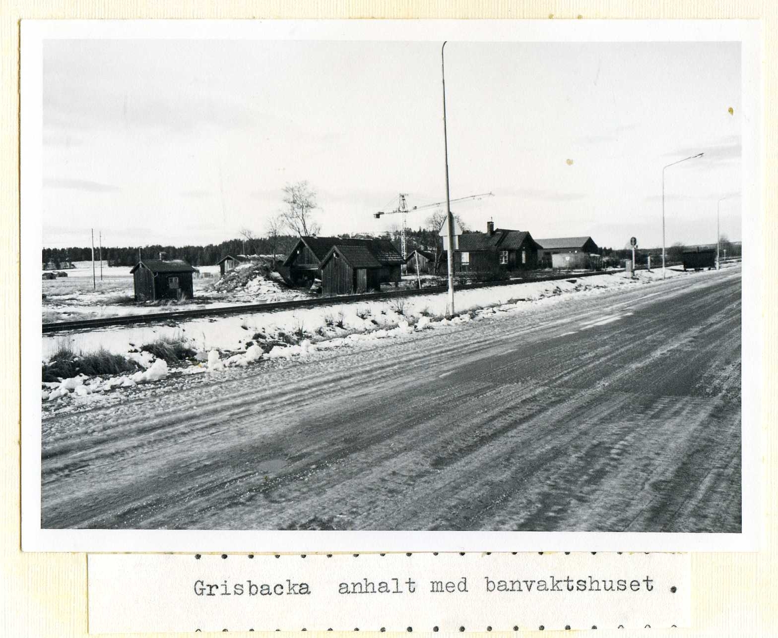 Grisbacka anhalt med banvaktshuset