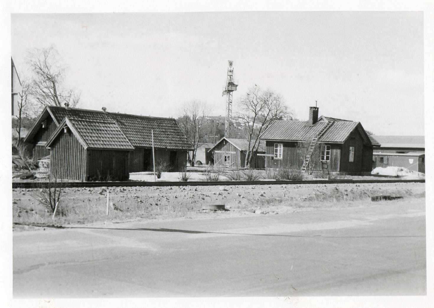 Grisbacka anhalt med banvaktshuset