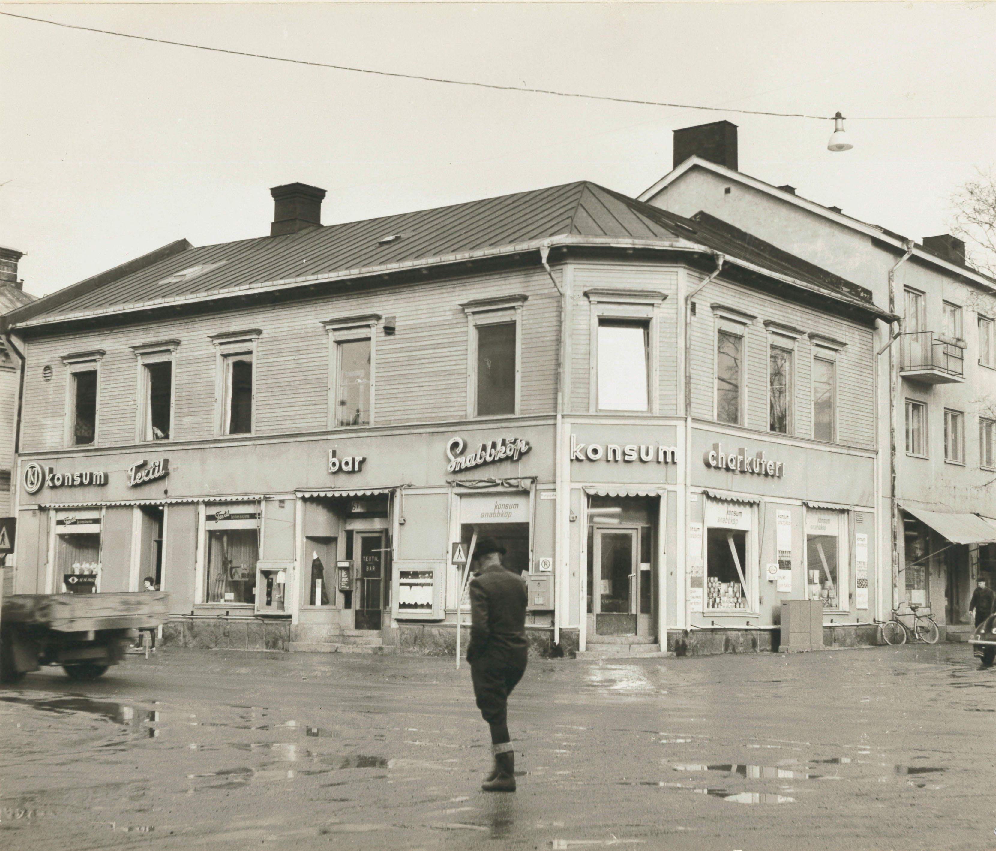 Kungsgatan-Vasagatan med Konsum