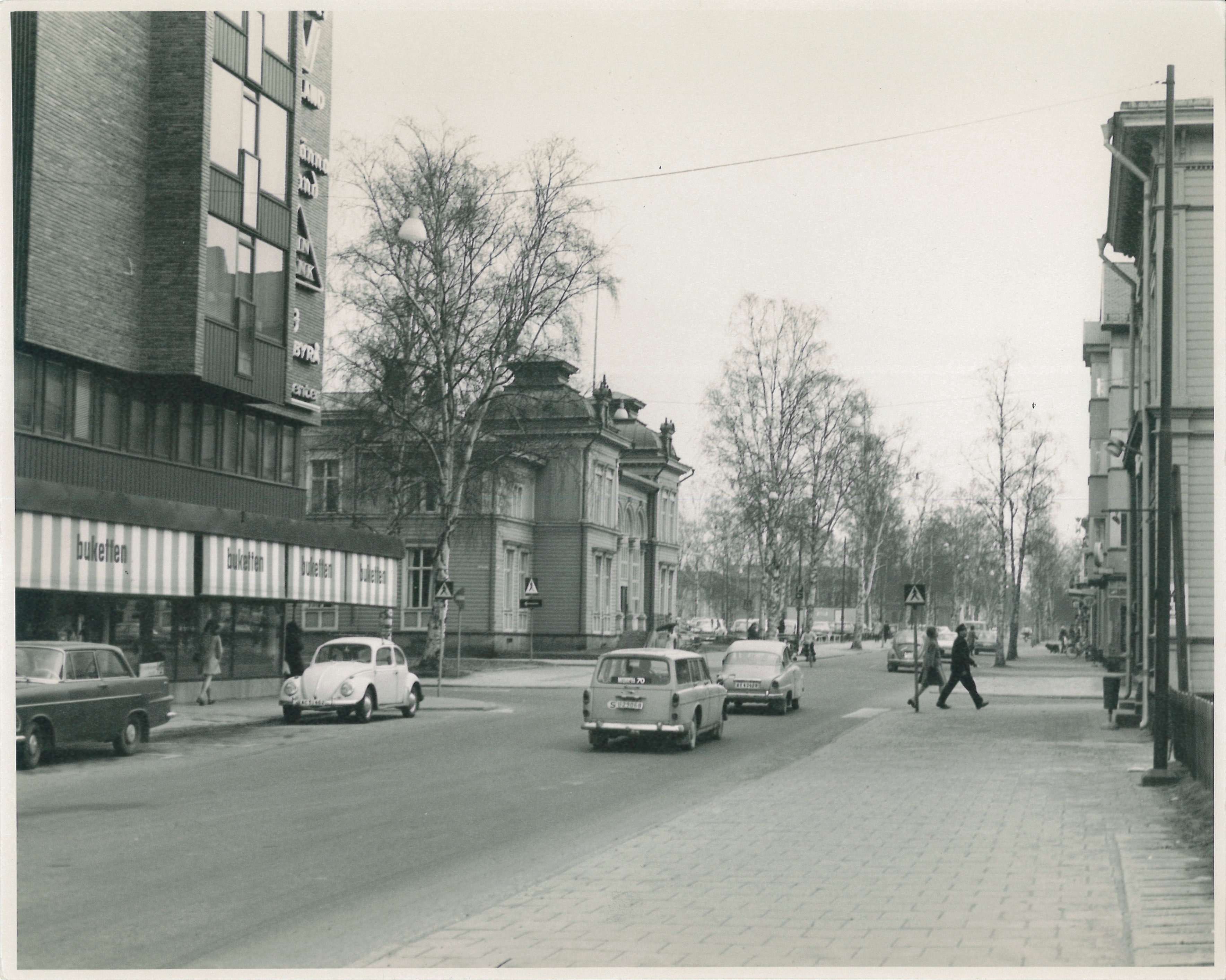 Skolgatan-Rådhusesplanaden med Moritzska