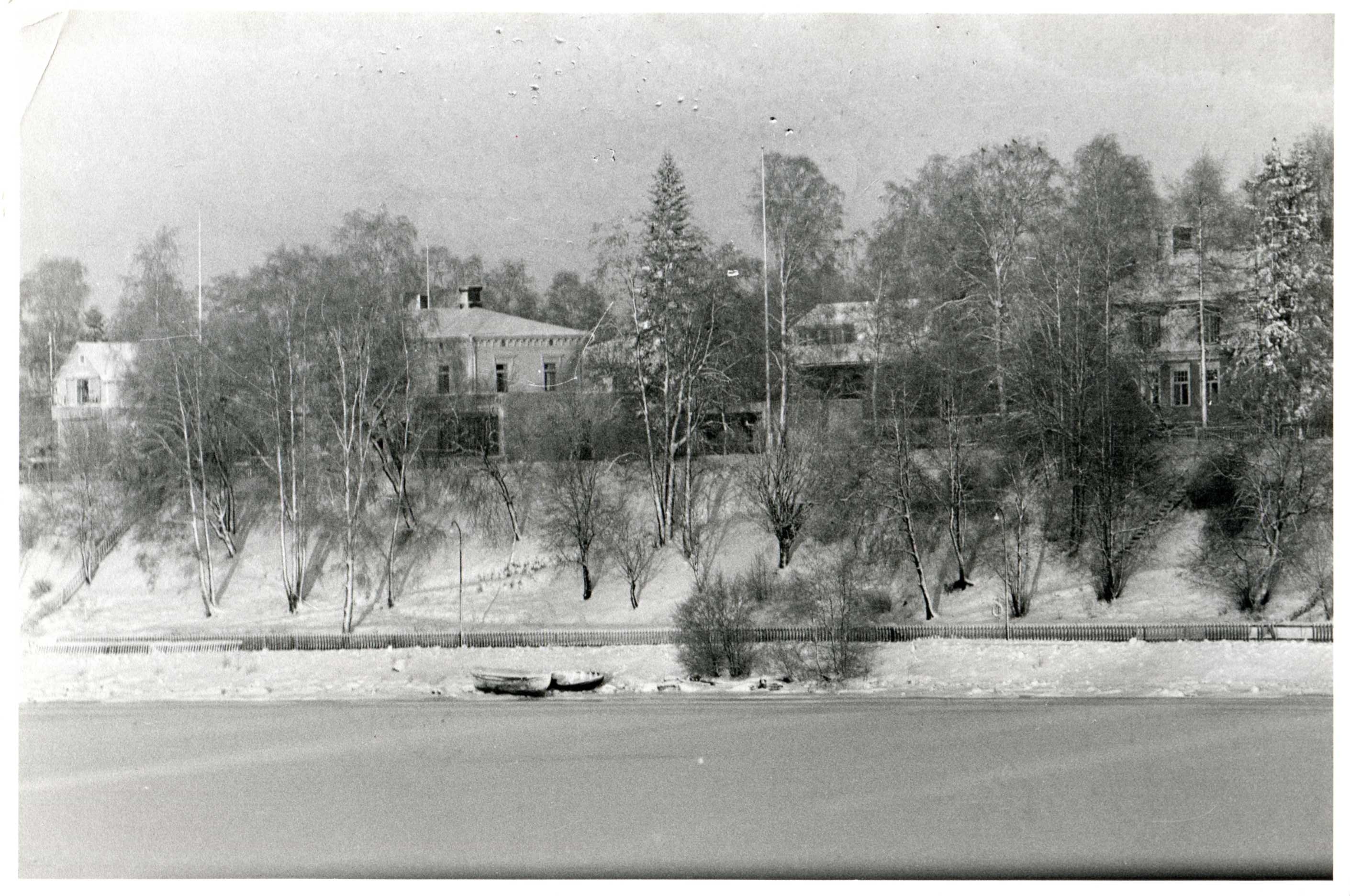 Strandpromenaden vinter